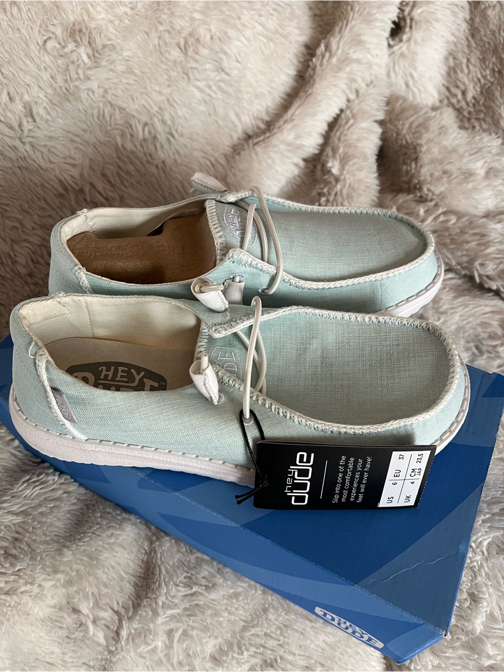 Hey Dude Wally Slip-On Shoes in Light Mint